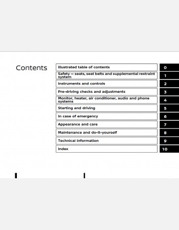 nissan x-trail 2022 owners manual rhd& lhd